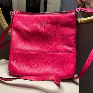 Kate Spade hot pink crossbody bag